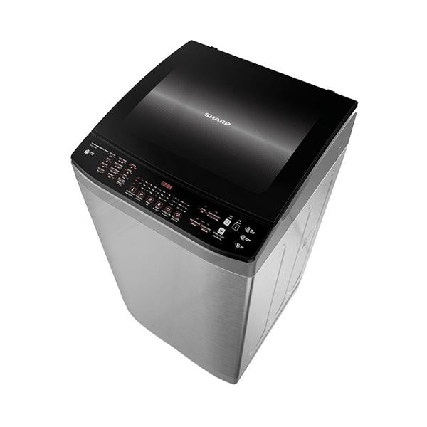 Sharp Washing Machine Top Loading 13 Kg Inverter Stainless ES-TD13GSSP. Sharp Washing Machine Top Loading 13 Kg Inverter Stainless ES-TD13GSSP.
